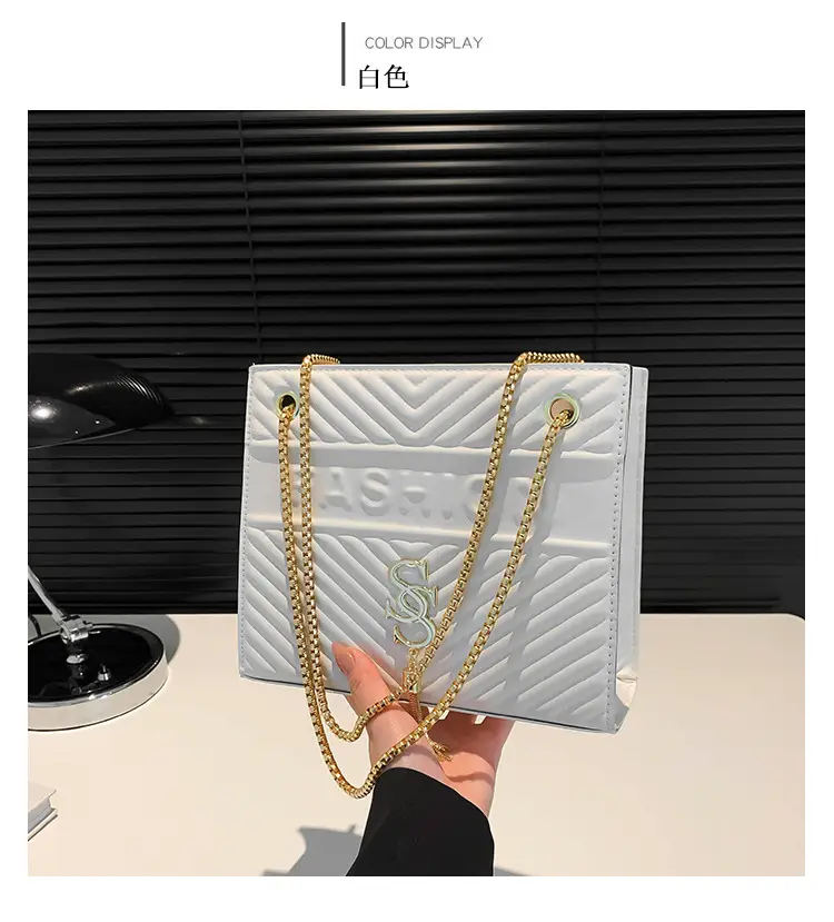 Elegant Gold Chain Crossbody Bag for Women 2024 — feature 12
