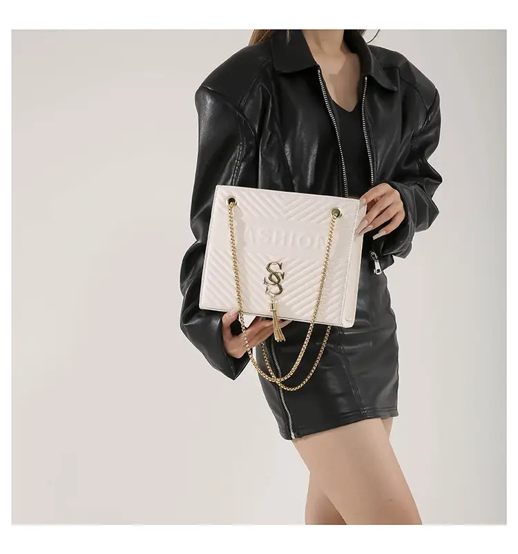 Elegant Gold Chain Crossbody Bag for Women 2024 — feature 23