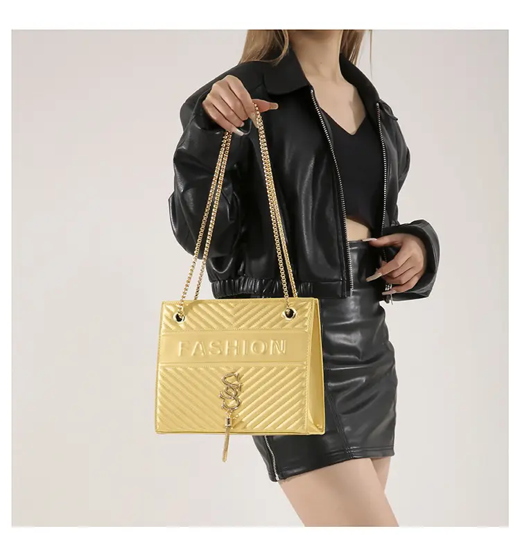 Elegant Gold Chain Crossbody Bag for Women 2024 — feature 30