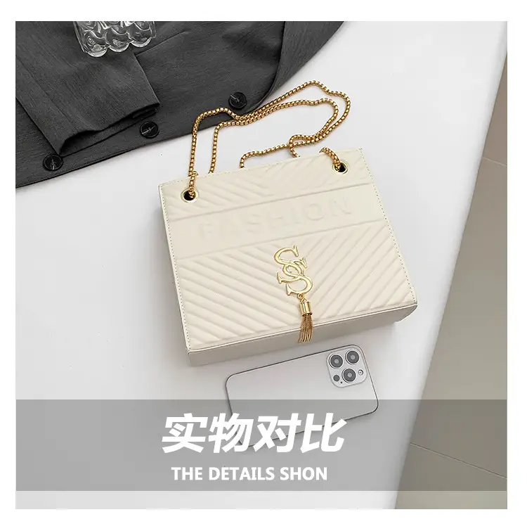 Elegant Gold Chain Crossbody Bag for Women 2024 — feature 6
