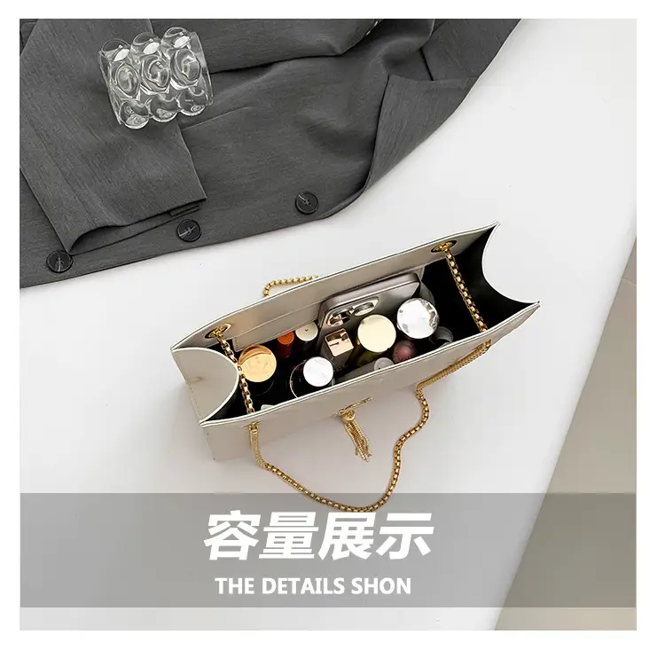 Elegant Gold Chain Crossbody Bag for Women 2024 — feature 7