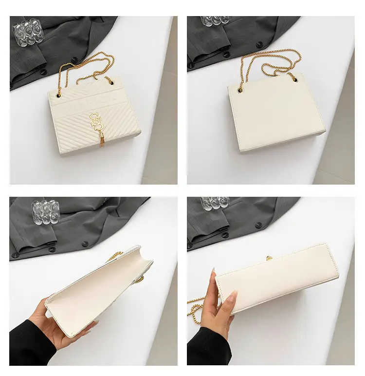 Elegant Gold Chain Crossbody Bag for Women 2024 — feature 9