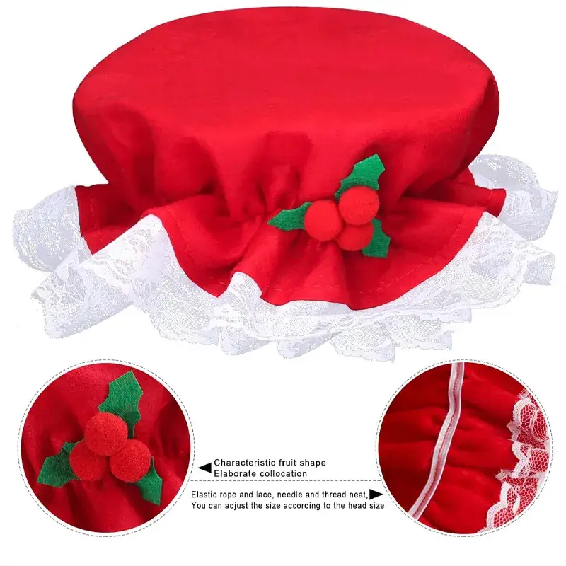 Christmas Elf Leg Hat Green Fur Monster Hat — feature 10