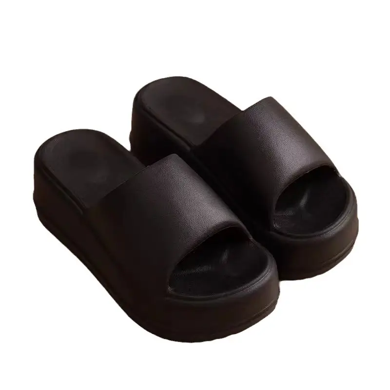 6.0cm Slip-on Feeling Slippers Women's Summer Outer Wear Increased Thick Bottom 2024 New Fashion Non-slip Eva Sandals - Image 8