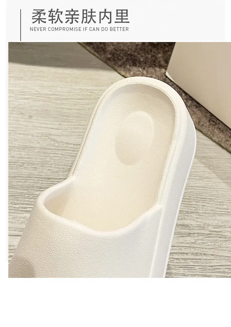 6.0cm Slip-on Feeling Slippers Women's Summer Outer Wear Increased Thick Bottom 2024 New Fashion Non-slip Eva Sandals — feature 9