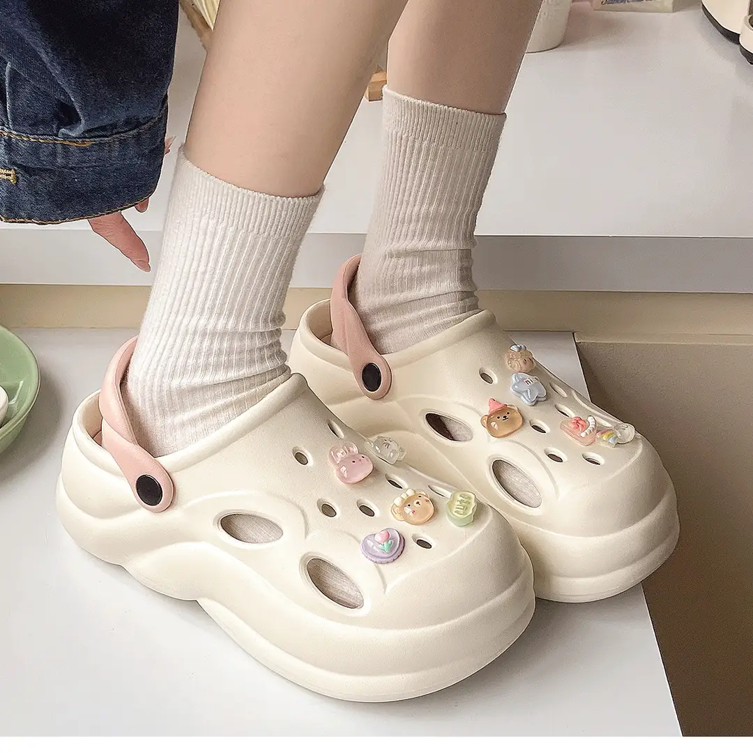 Women's Clogs with Thick Soles, Summer 2026 New Model, Non-Slip Home and Beach Eva Sandals, Slippers for Women, Suitable for Outdoor Wear — feature 21