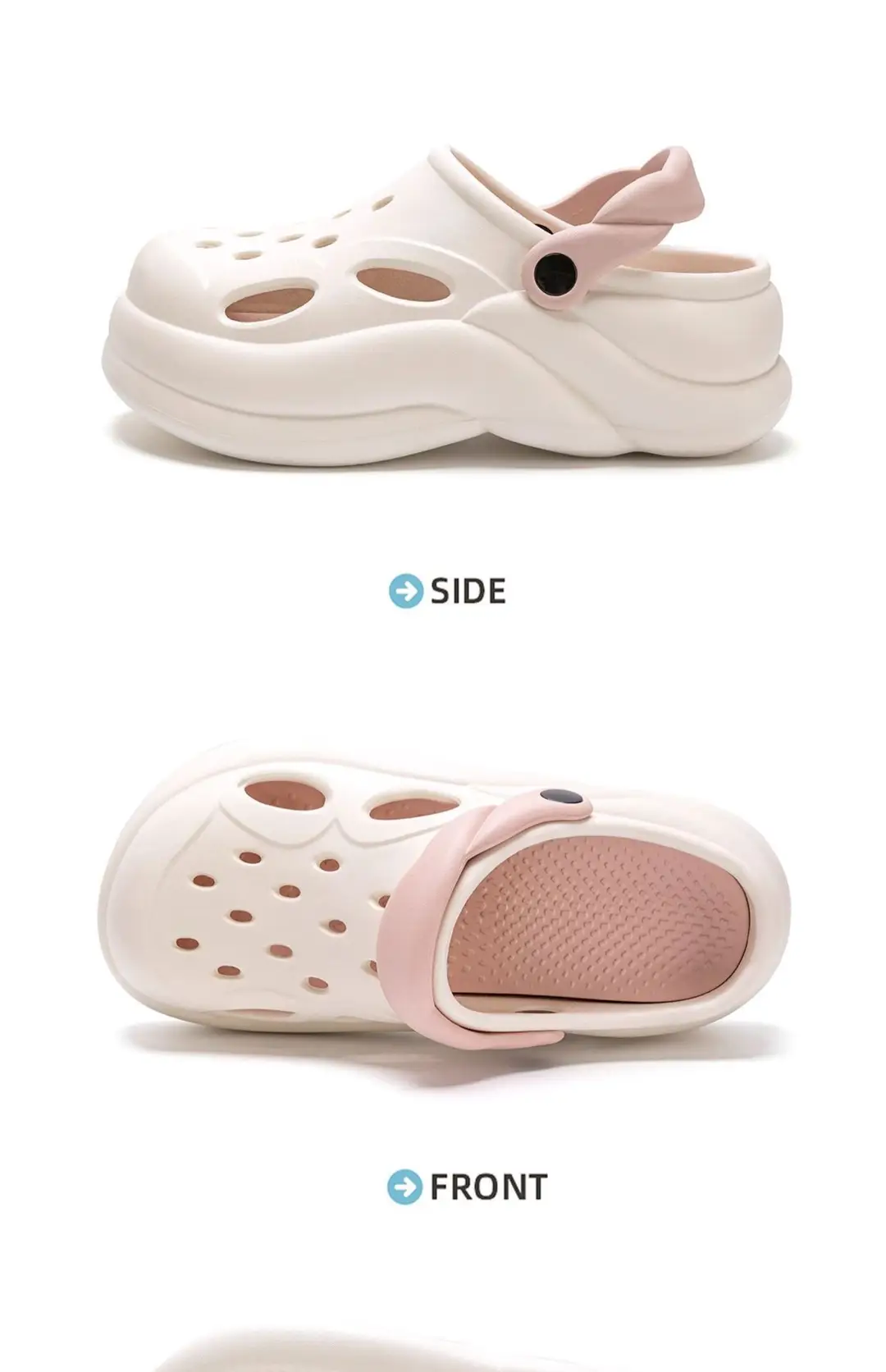 Women's Clogs with Thick Soles, Summer 2026 New Model, Non-Slip Home and Beach Eva Sandals, Slippers for Women, Suitable for Outdoor Wear — feature 23