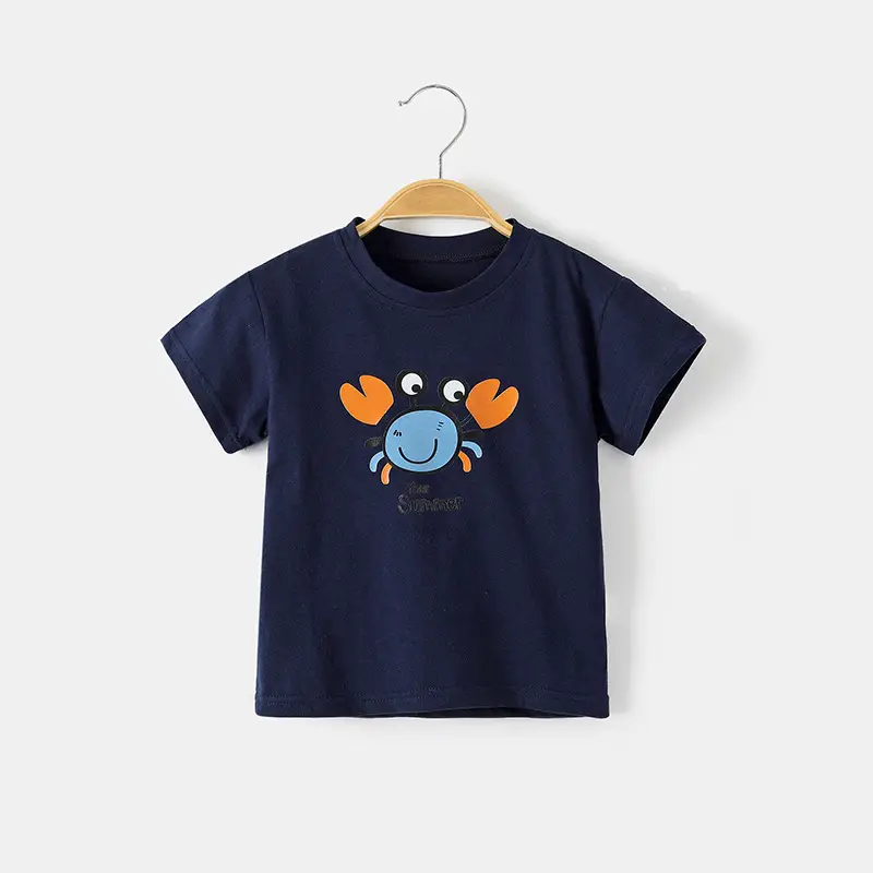 Boys Navy T-Shirt Summer Kids 1-3Yr - Image 6