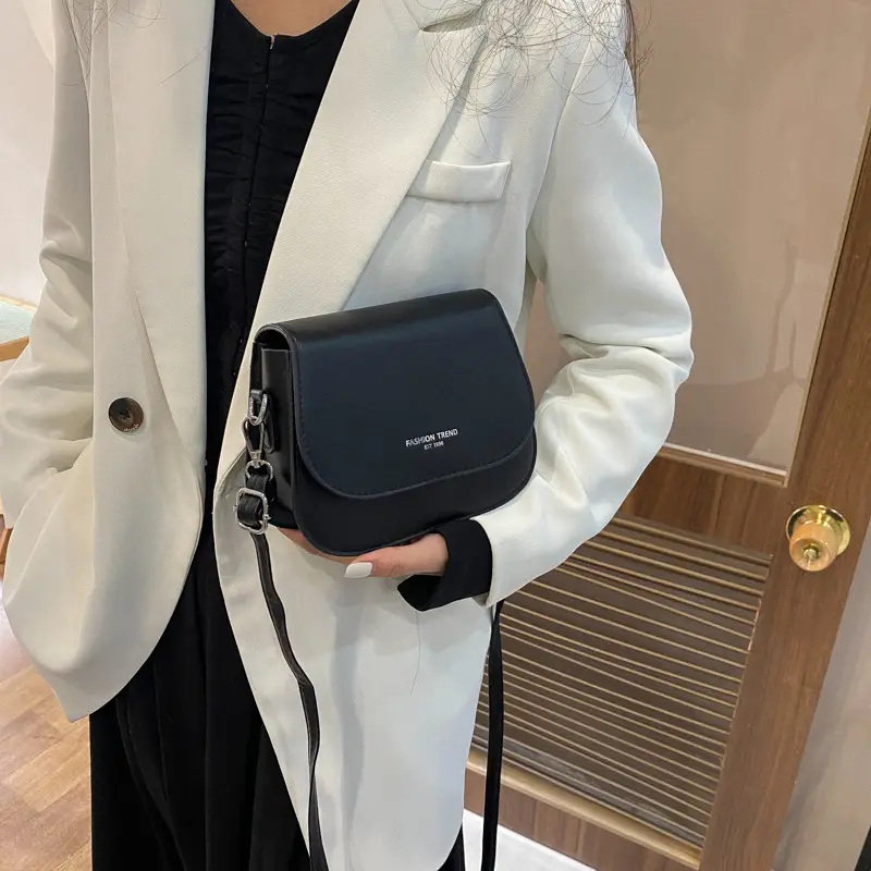 Trendy Blue Saddle Crossbody Bag for Women 2026 - Image 8