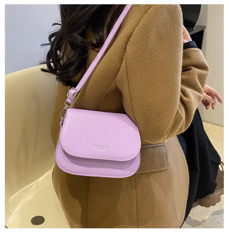 Trendy Blue Saddle Crossbody Bag for Women 2026 — feature 24