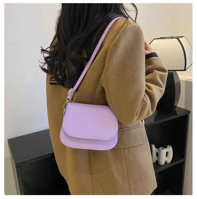 Trendy Blue Saddle Crossbody Bag for Women 2026 — feature 25
