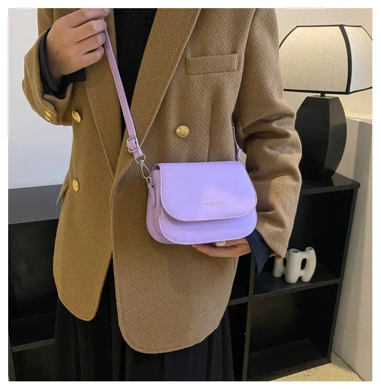 Trendy Blue Saddle Crossbody Bag for Women 2026 — feature 27