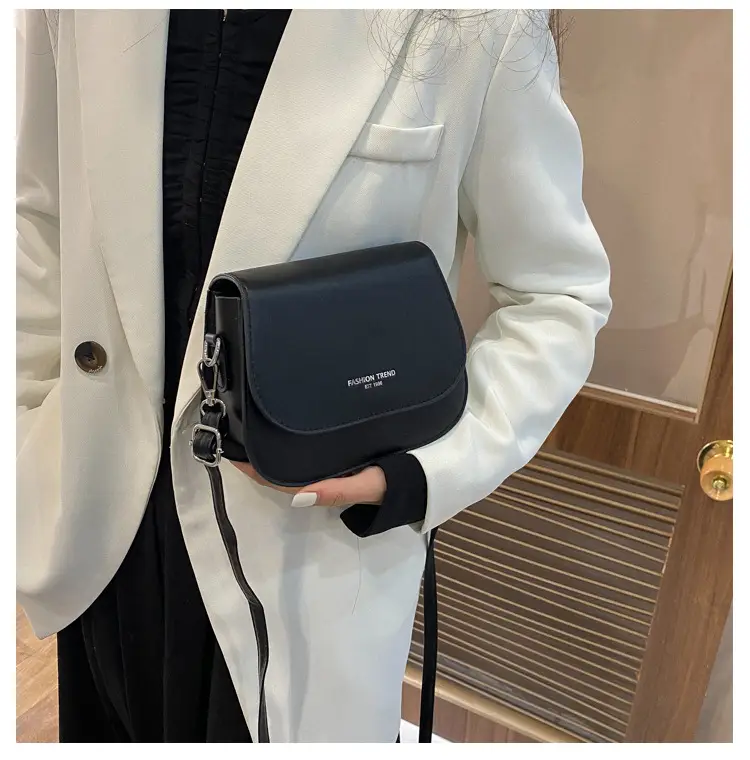 Trendy Blue Saddle Crossbody Bag for Women 2026 — feature 34