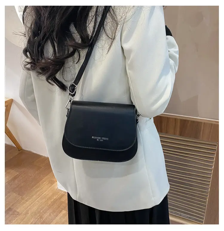 Trendy Blue Saddle Crossbody Bag for Women 2026 — feature 37