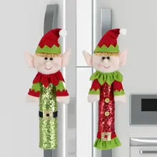 Knitted Snowman Christmas Decorator Red Green — feature 6