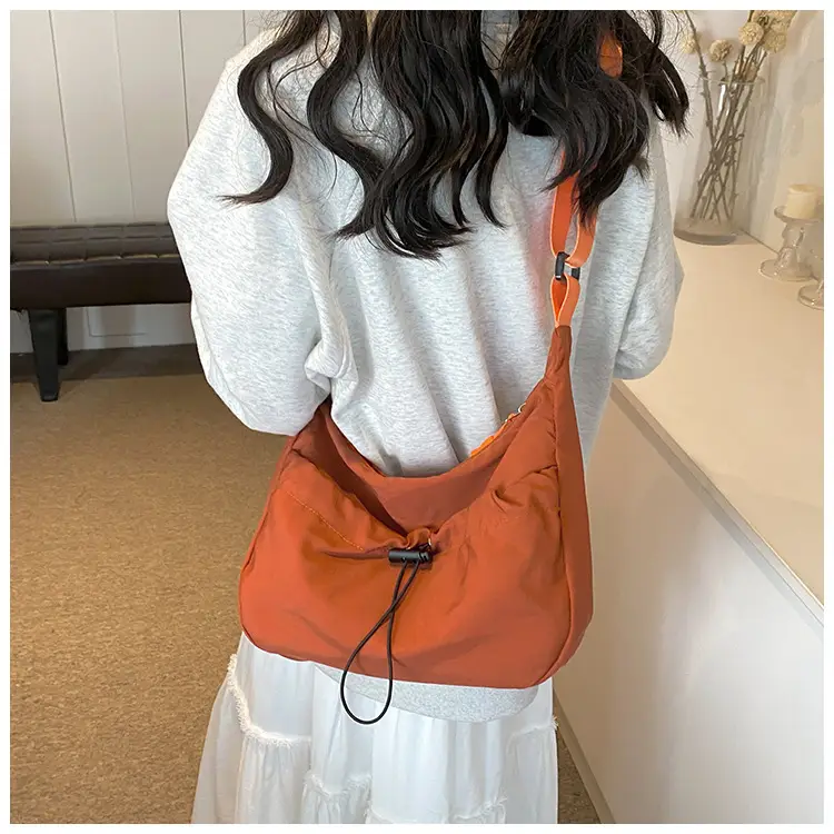 Black Pleated Shoulder Bag for Women 2025 — feature 20