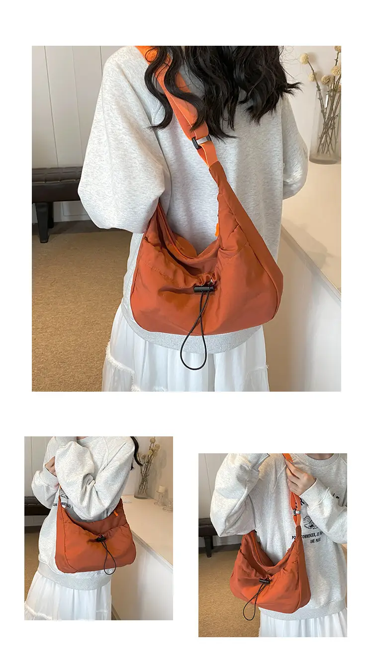 Black Pleated Shoulder Bag for Women 2025 — feature 25