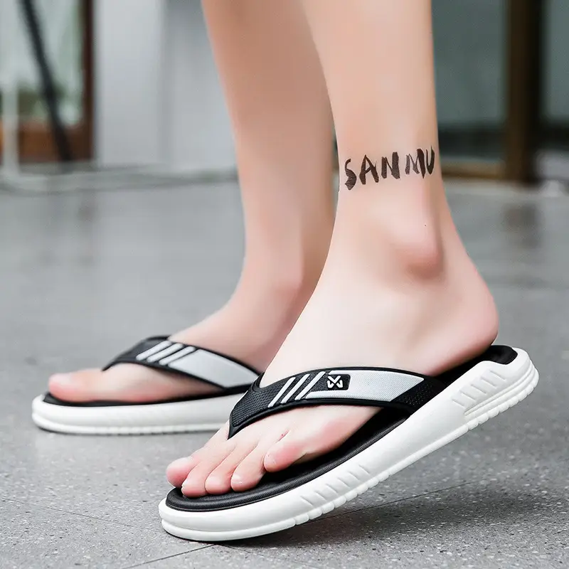 Cool Road's New 2026 Men's Shoes with a Stepping-On-Poop Feeling, Thick-Soled, Height-Increasing, Soft-Soled Flip-Flops, Comfortable for Indoor and Outdoor Use, Summer Slippers - Image 7