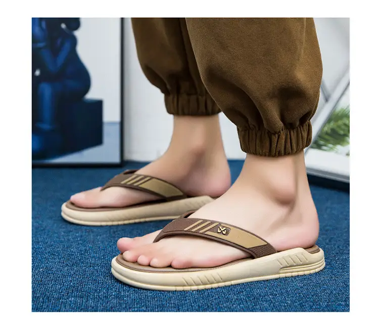 Cool Road's New 2026 Men's Shoes with a Stepping-On-Poop Feeling, Thick-Soled, Height-Increasing, Soft-Soled Flip-Flops, Comfortable for Indoor and Outdoor Use, Summer Slippers — feature 15