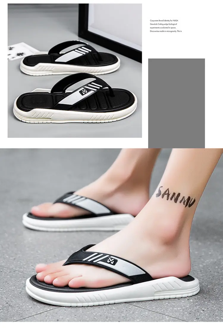 Cool Road's New 2026 Men's Shoes with a Stepping-On-Poop Feeling, Thick-Soled, Height-Increasing, Soft-Soled Flip-Flops, Comfortable for Indoor and Outdoor Use, Summer Slippers — feature 9