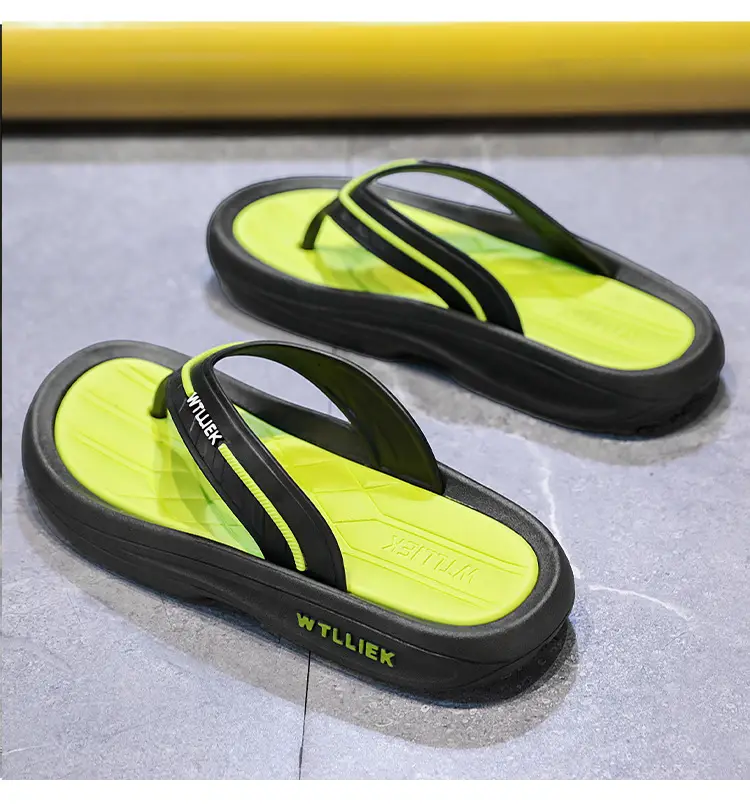 Cool Outdoor Flip-Flops for Men, Summer Beach Shoes with a Soft Feel, Wear-Resistant and Non-Slip, High-End Flip-Flops — feature 18