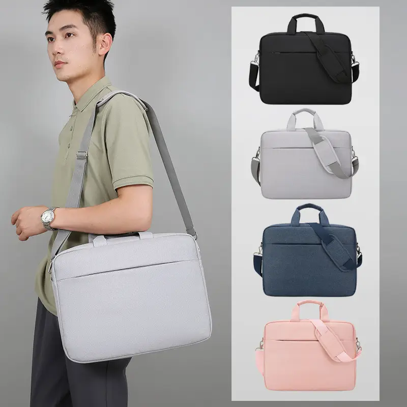 15.6 Inch Business Laptop Bag Black Large Capacity - Image 6