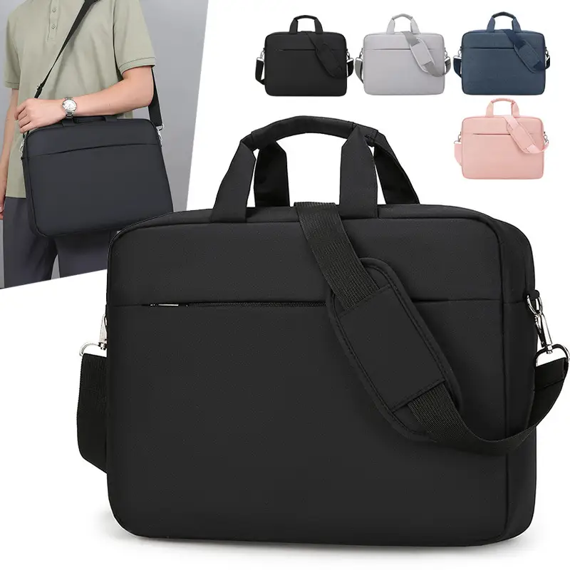 15.6 Inch Business Laptop Bag Black Large Capacity - Image 7