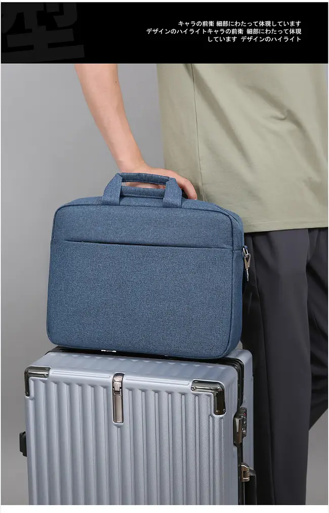 15.6 Inch Business Laptop Bag Black Large Capacity — feature 11