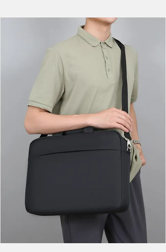 15.6 Inch Business Laptop Bag Black Large Capacity — feature 18