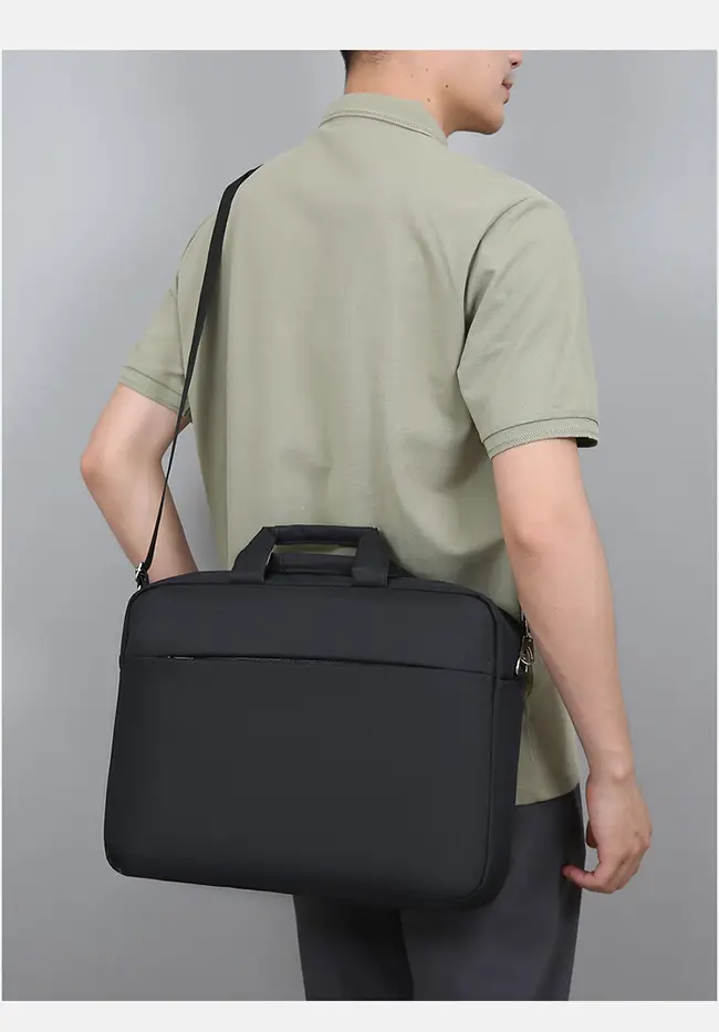 15.6 Inch Business Laptop Bag Black Large Capacity — feature 19