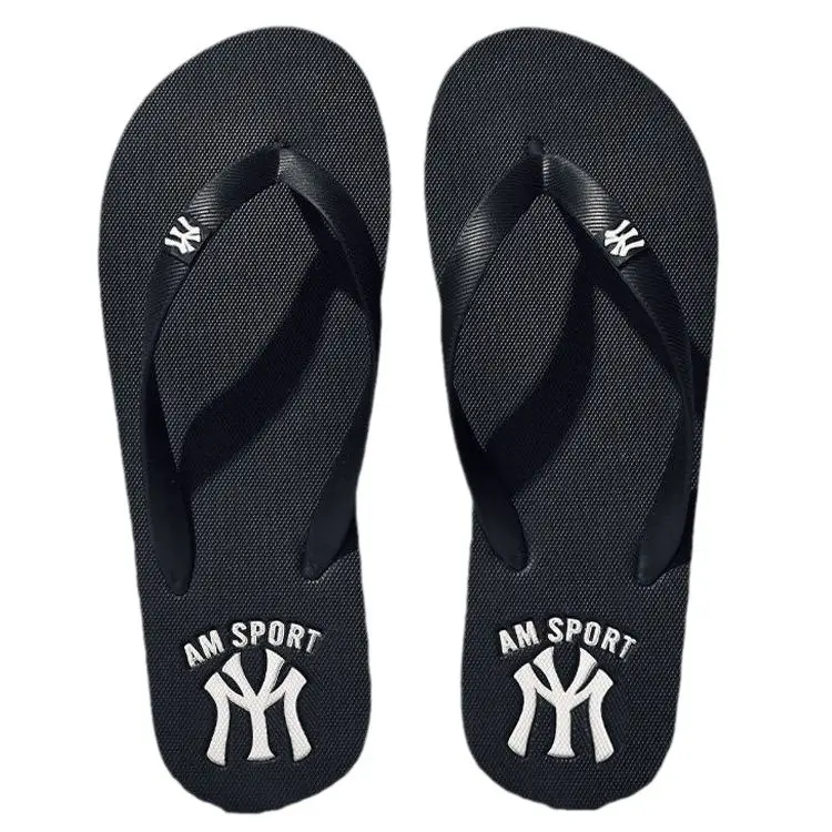Men's New York Yankees Navy Flip Flops Summer