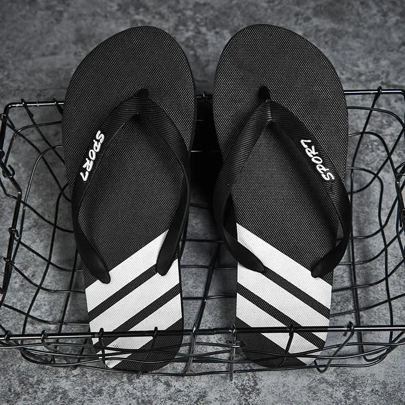 Men's New York Yankees Navy Flip Flops Summer