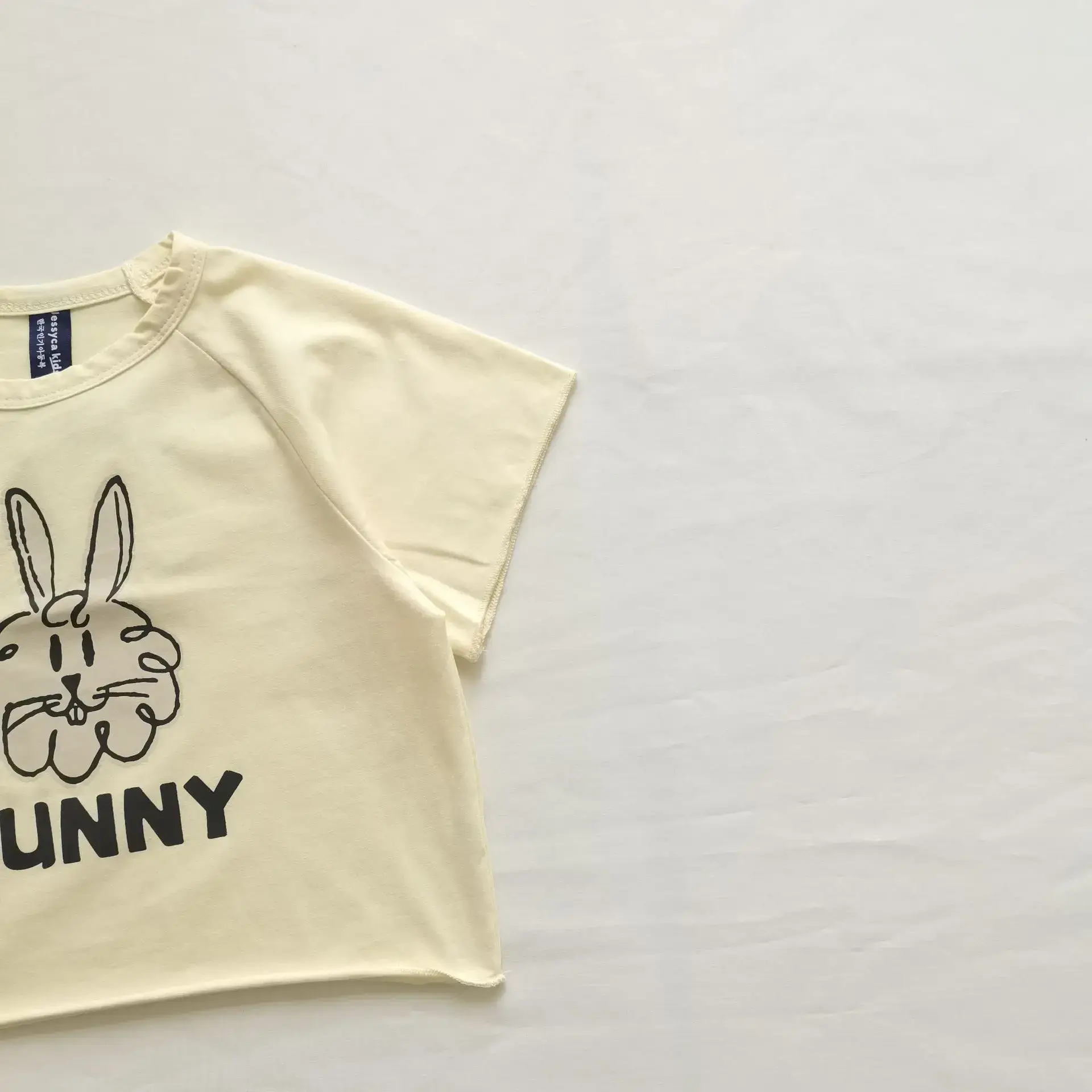 Blue Bunny Printed Short Sleeve T-Shirt for Boys Girls - Image 6