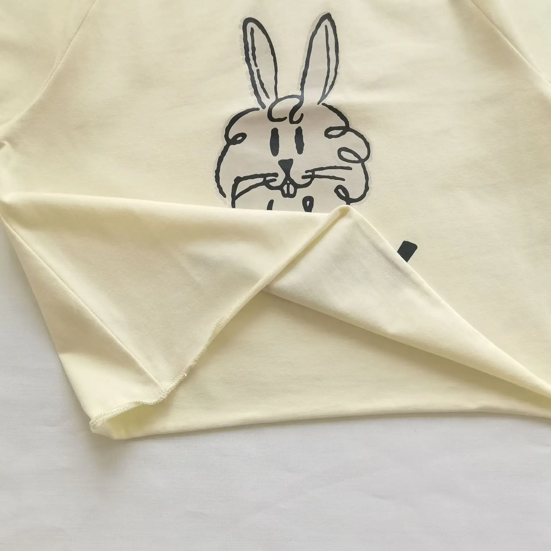Blue Bunny Printed Short Sleeve T-Shirt for Boys Girls — feature 10