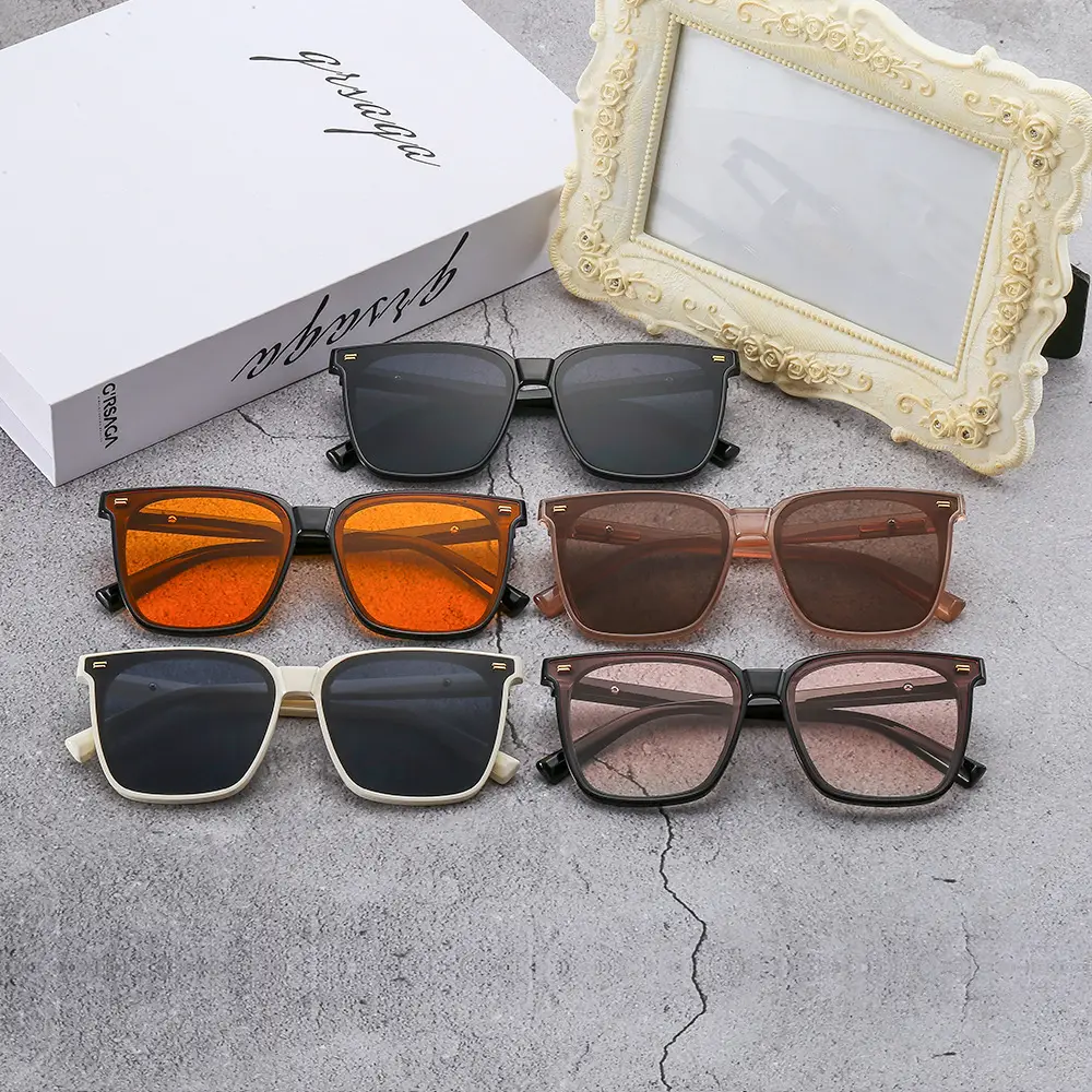Women Polarizing Sunglasses Anti-Ultraviolet Brown - Image 8