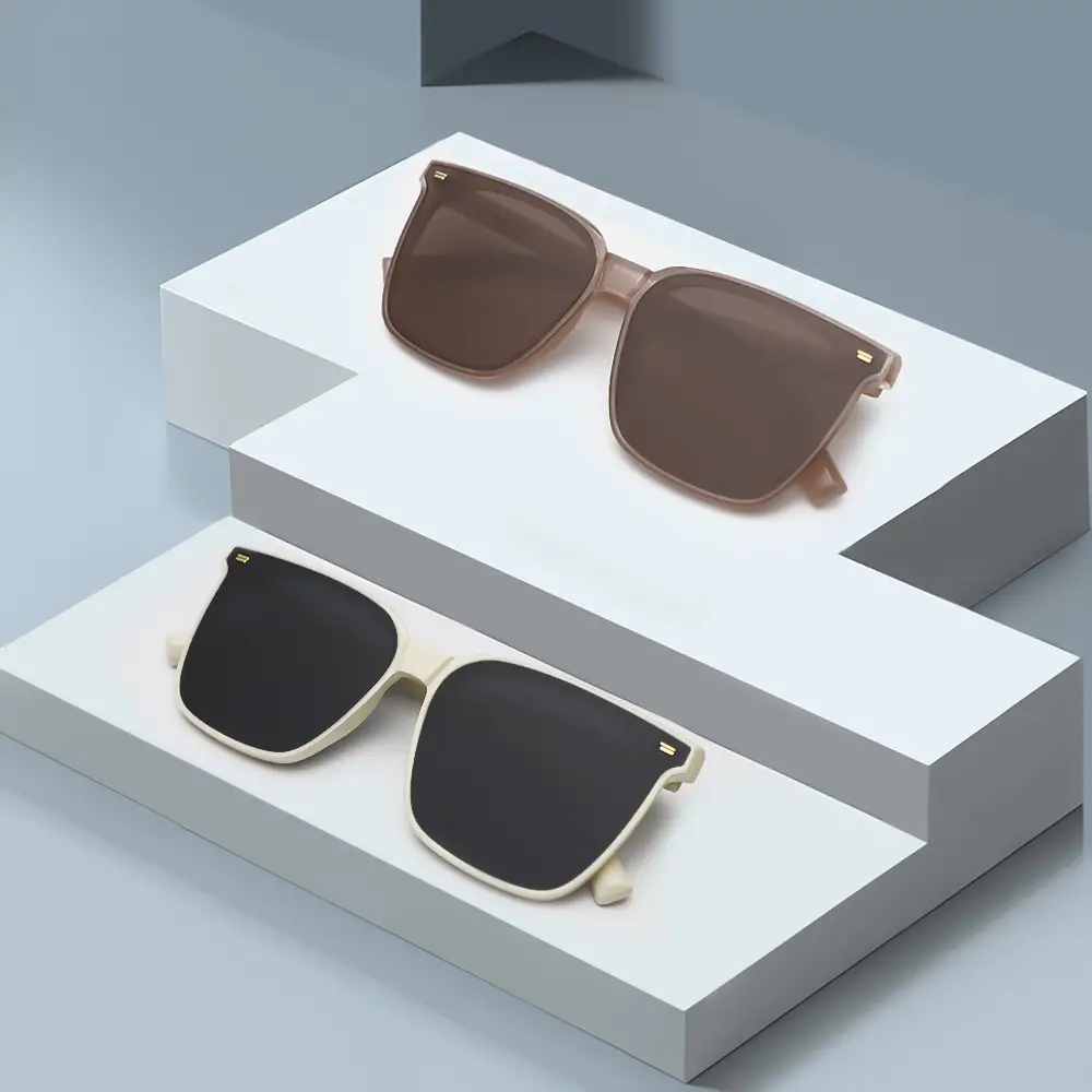 Women Polarizing Sunglasses Anti-Ultraviolet Brown - Image 9