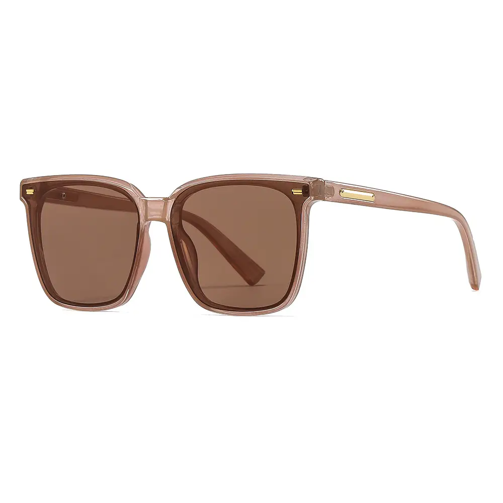 Women Polarizing Sunglasses Anti-Ultraviolet Brown - Image 3