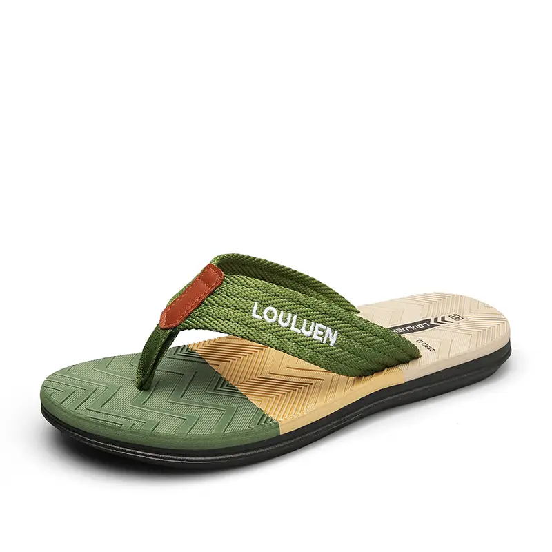 Summer Cross-border New Anti-slip Slippers Men's Outfit Trendy Casual Men's Flip-flops Flip-flops Sandals for Beach - Image 11