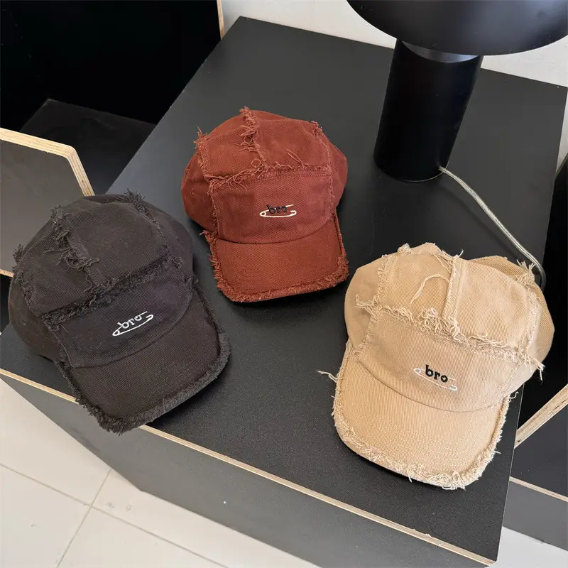 Korean Style Ruffed Cap for Men Women Beige - Image 8