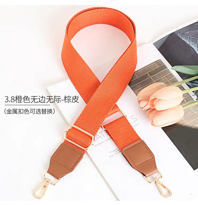 Red Leather Shoulder Strap for Women Men — feature 10