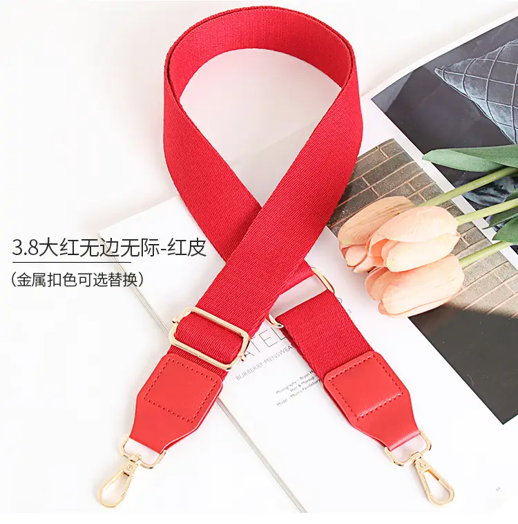 Red Leather Shoulder Strap for Women Men — feature 11