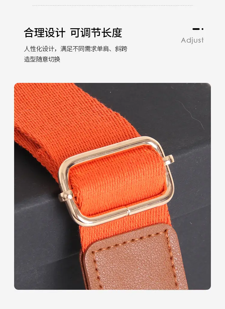 Red Leather Shoulder Strap for Women Men — feature 20