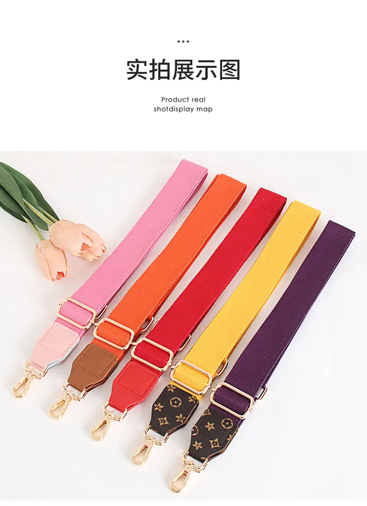 Red Leather Shoulder Strap for Women Men — feature 22