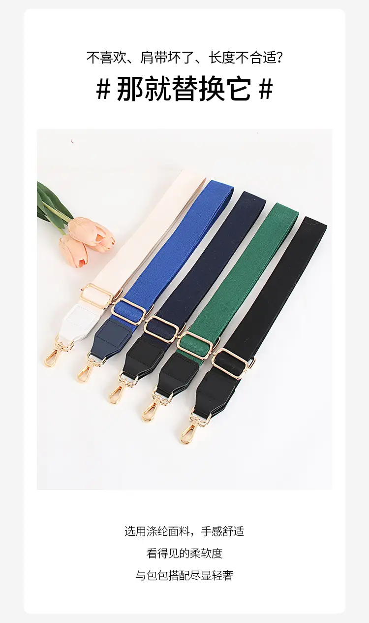 Red Leather Shoulder Strap for Women Men — feature 5