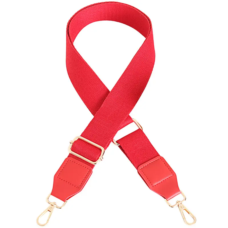 Red Leather Shoulder Strap for Women Men - Image 2