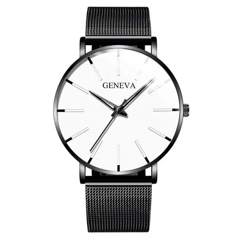 fashion blue needle men's watch men's watch quartz watch