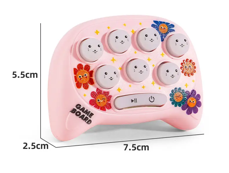 Mini Handheld Game Controller with LED Lights & Sound — feature 11