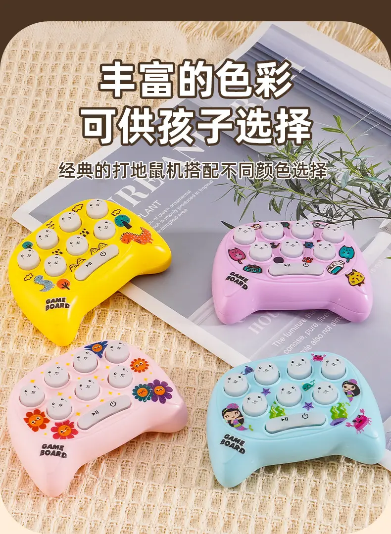Mini Handheld Game Controller with LED Lights & Sound — feature 4