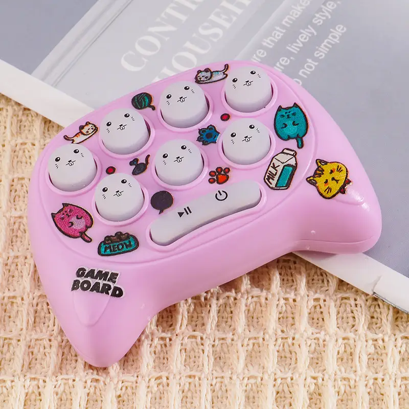 Mini Handheld Game Controller with LED Lights & Sound - Image 3
