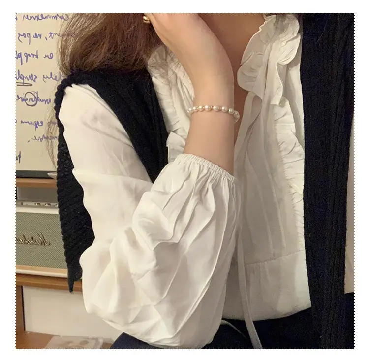 Natural Pearl Bracelet Gold Plated Retro Style — feature 6
